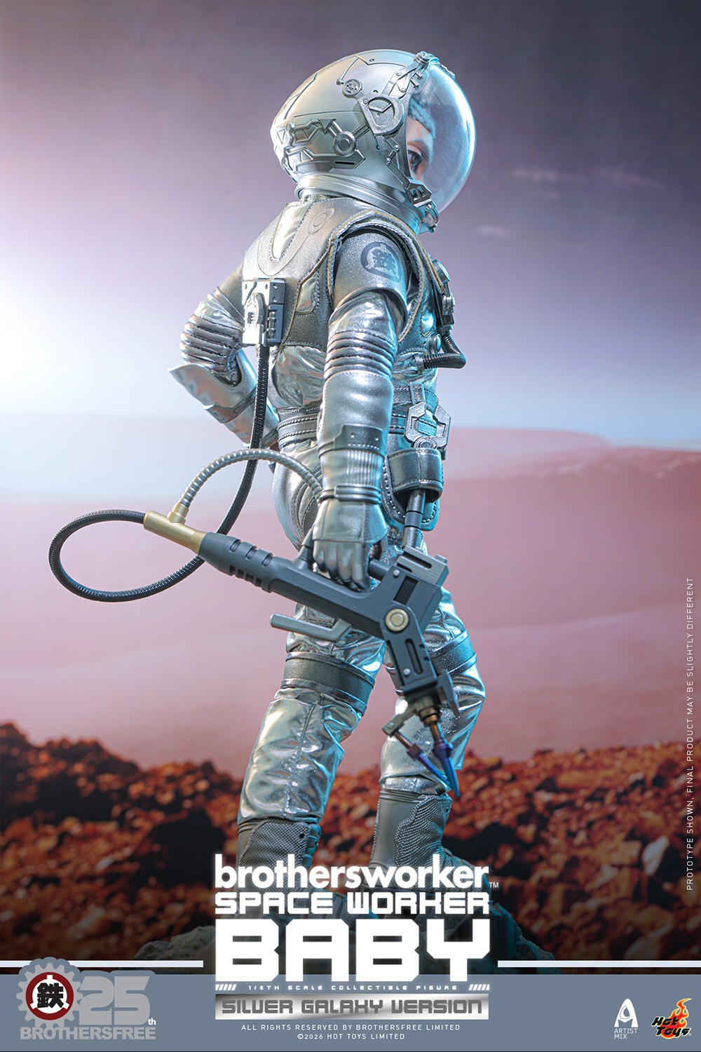 Space Worker Baby (Brothersfree 25th Silver Galaxy Version) Sixth Scale Figure