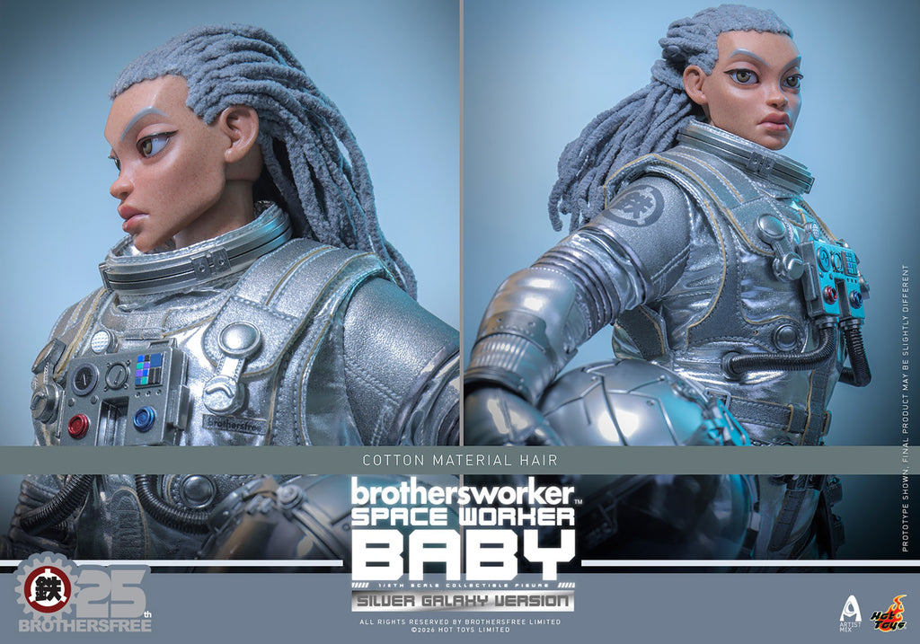 Space Worker Baby (Brothersfree 25th Silver Galaxy Version) Sixth Scale Figure