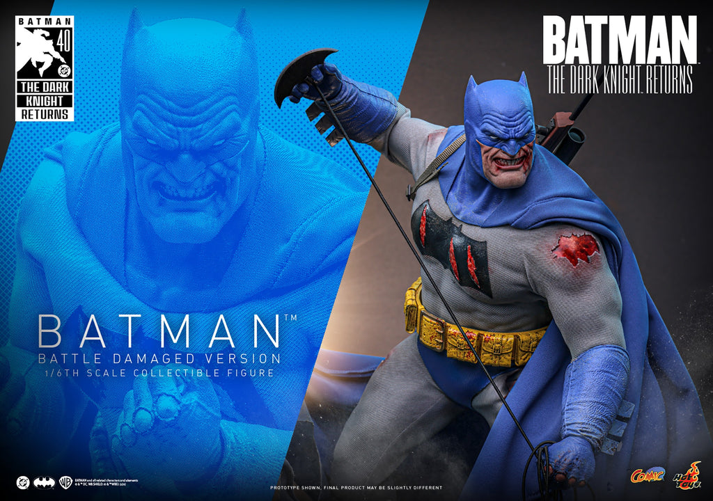 Batman (Battle Damaged Version) DC Sixth Scale Figure