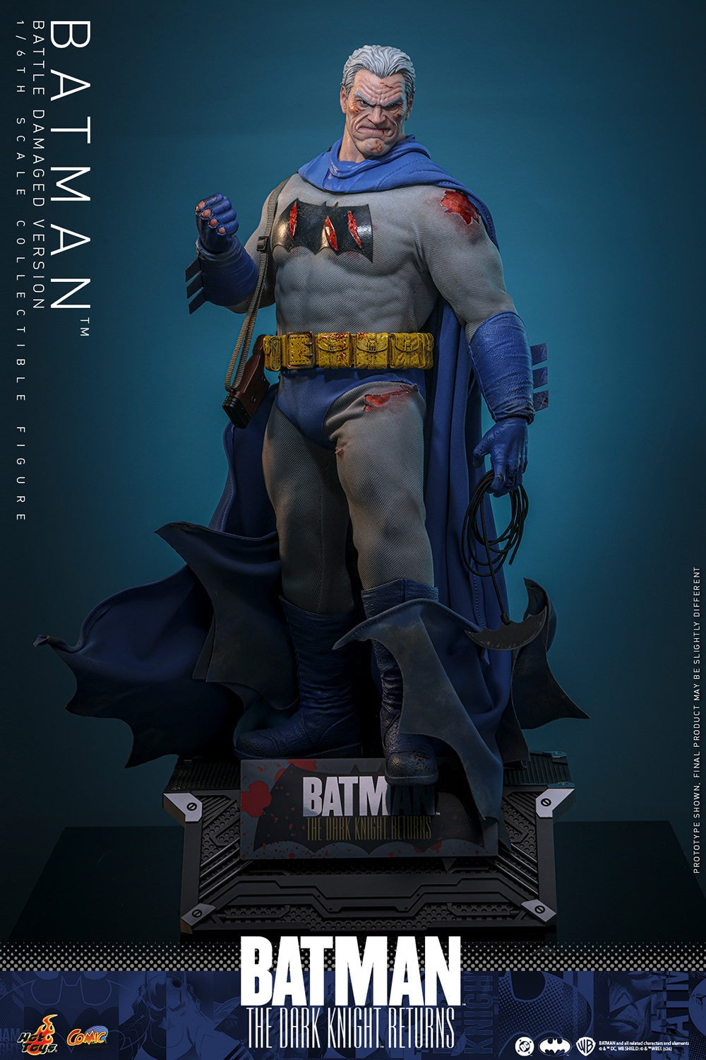 Batman (Battle Damaged Version) DC Sixth Scale Figure