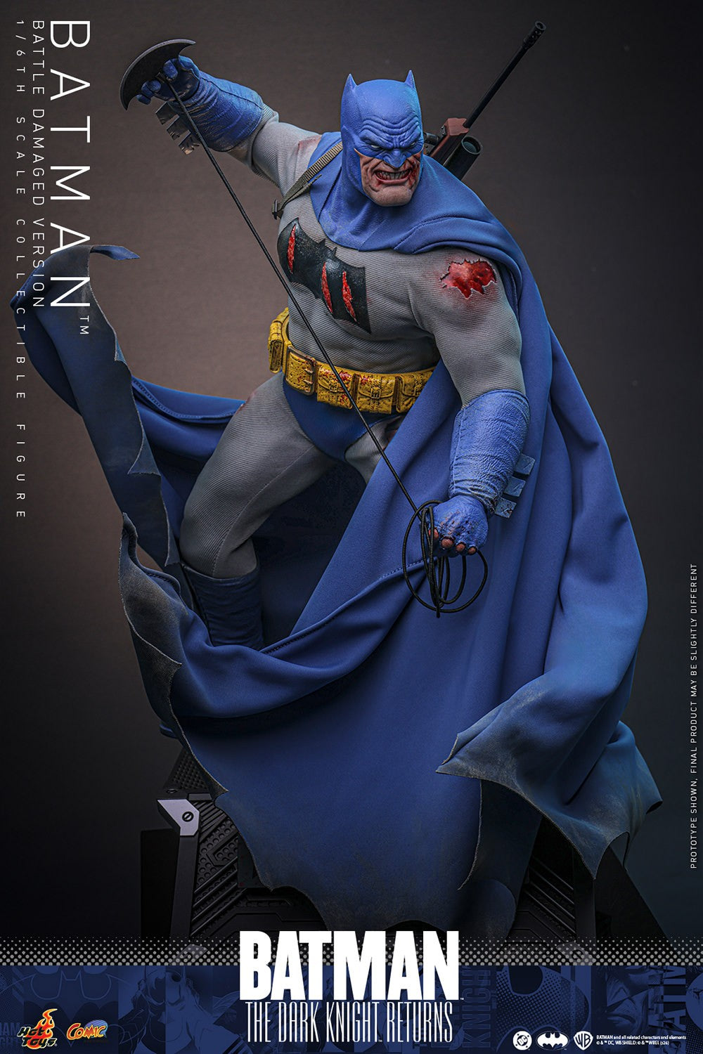 Batman (Battle Damaged Version) DC Sixth Scale Figure