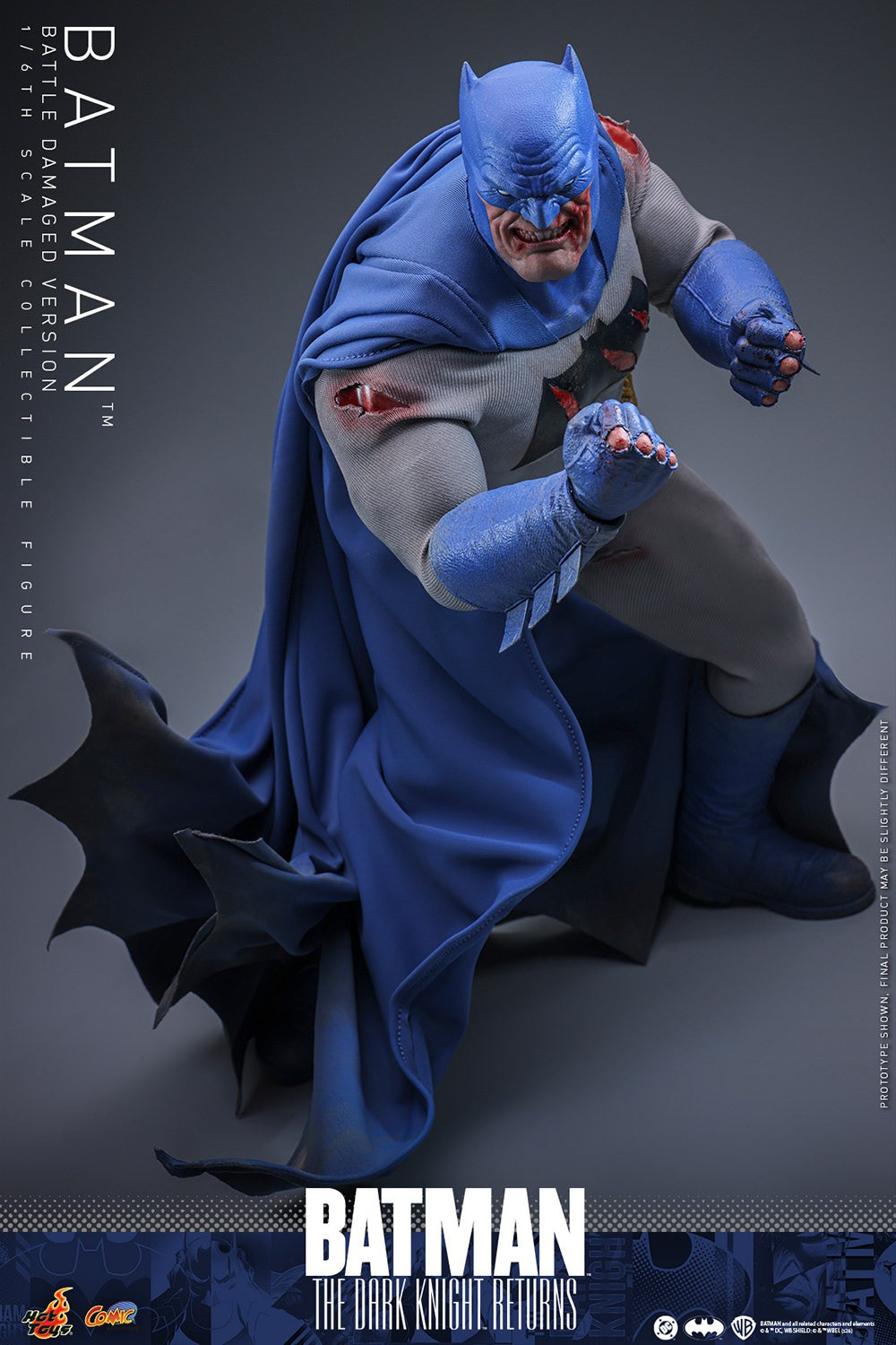 Batman (Battle Damaged Version) DC Sixth Scale Figure
