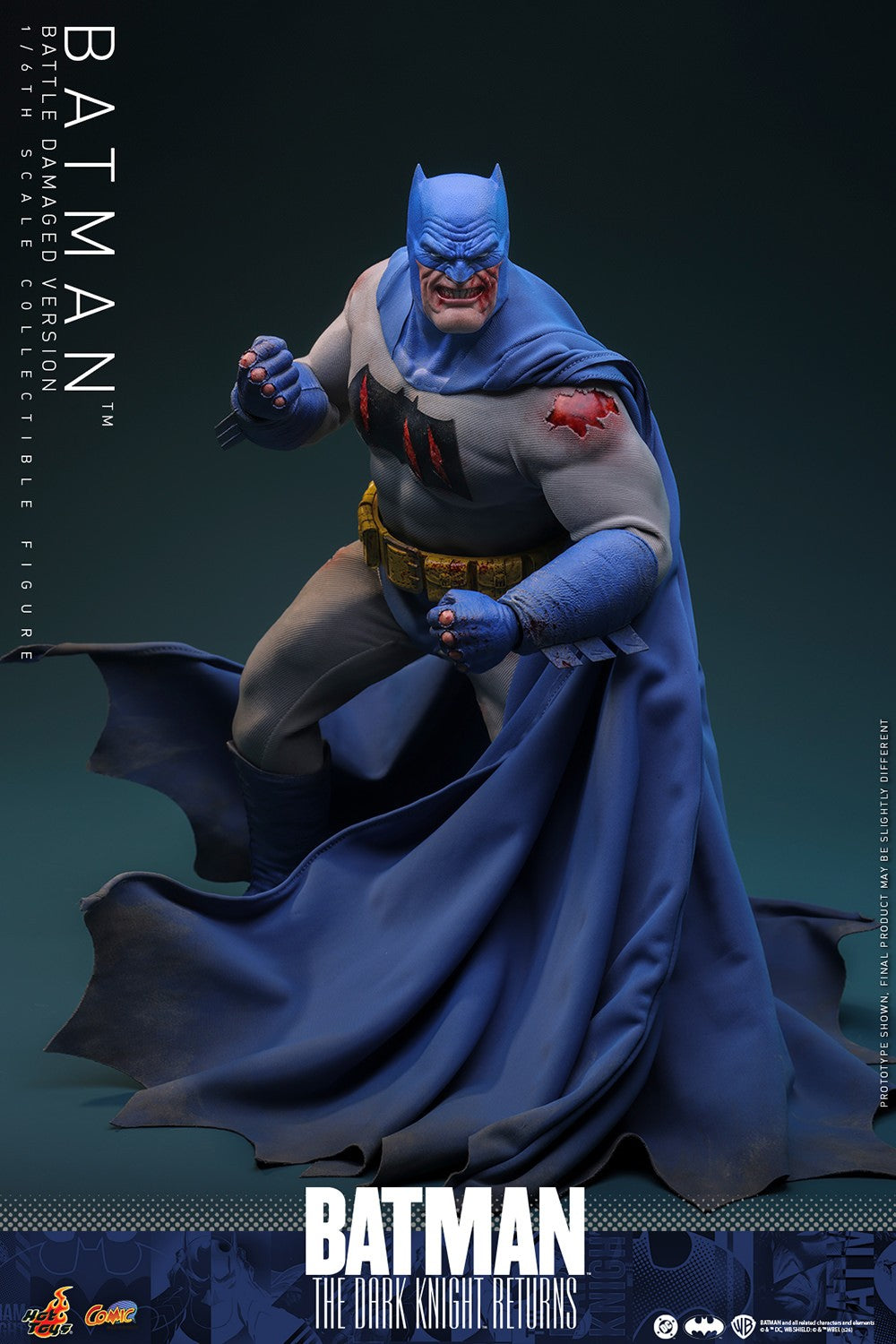 Batman (Battle Damaged Version) DC Sixth Scale Figure