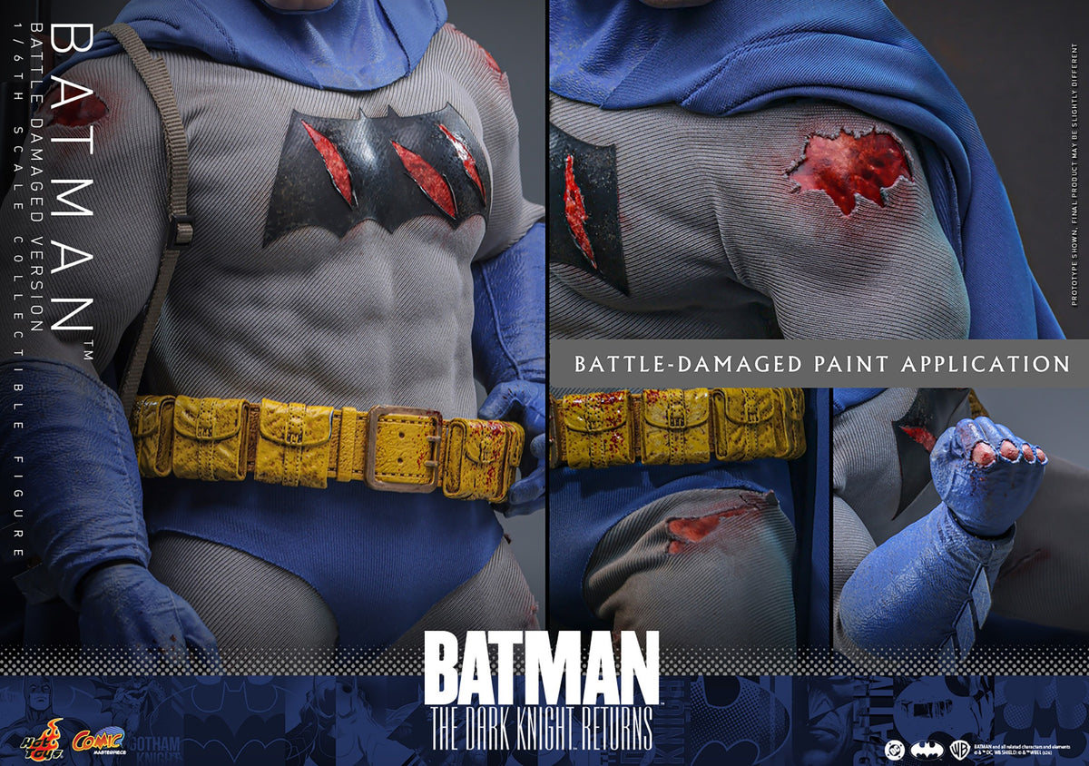 Batman (Battle Damaged Version) DC Sixth Scale Figure