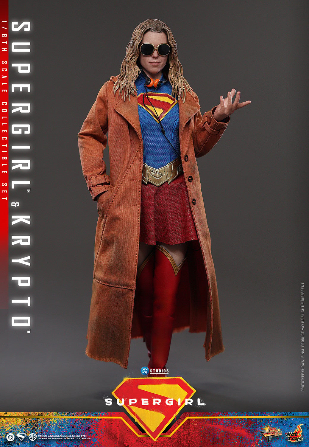 Supergirl & Krypto DC Sixth Scale Figure Set