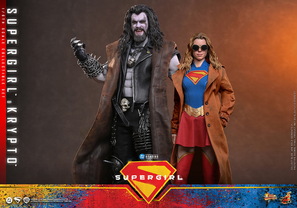 Supergirl & Krypto DC Sixth Scale Figure Set