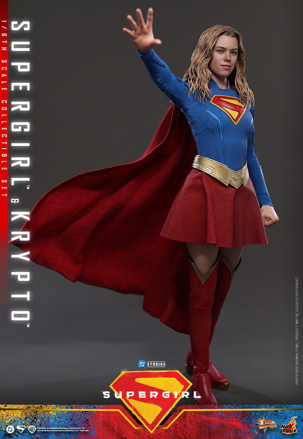 Supergirl & Krypto DC Sixth Scale Figure Set