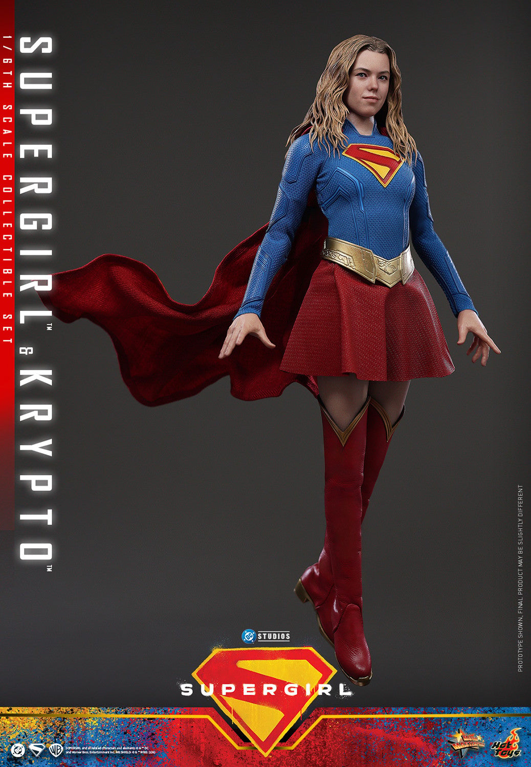 Supergirl & Krypto DC Sixth Scale Figure Set