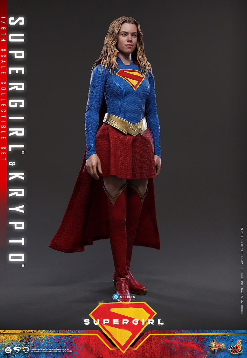 Supergirl & Krypto DC Sixth Scale Figure Set