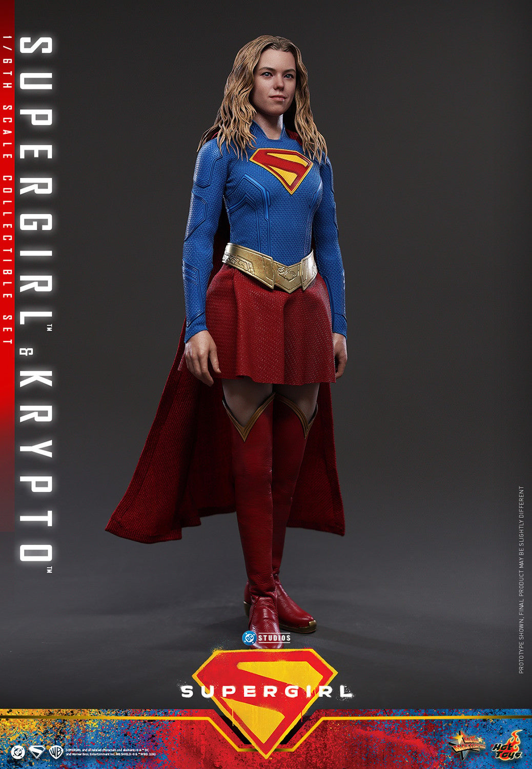Supergirl & Krypto DC Sixth Scale Figure Set