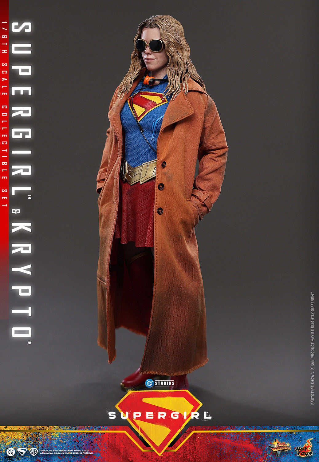 Supergirl & Krypto DC Sixth Scale Figure Set