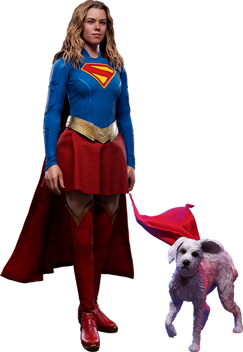 Supergirl & Krypto DC Sixth Scale Figure Set