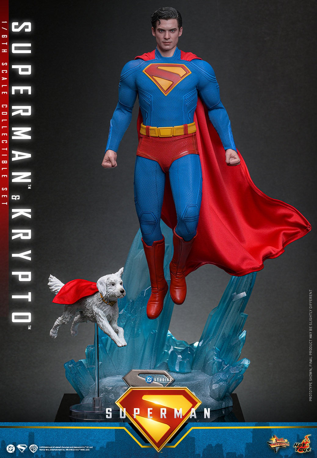 Superman & Krypto DC Sixth Scale Figure Set