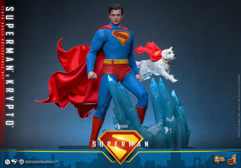 Superman & Krypto DC Sixth Scale Figure Set
