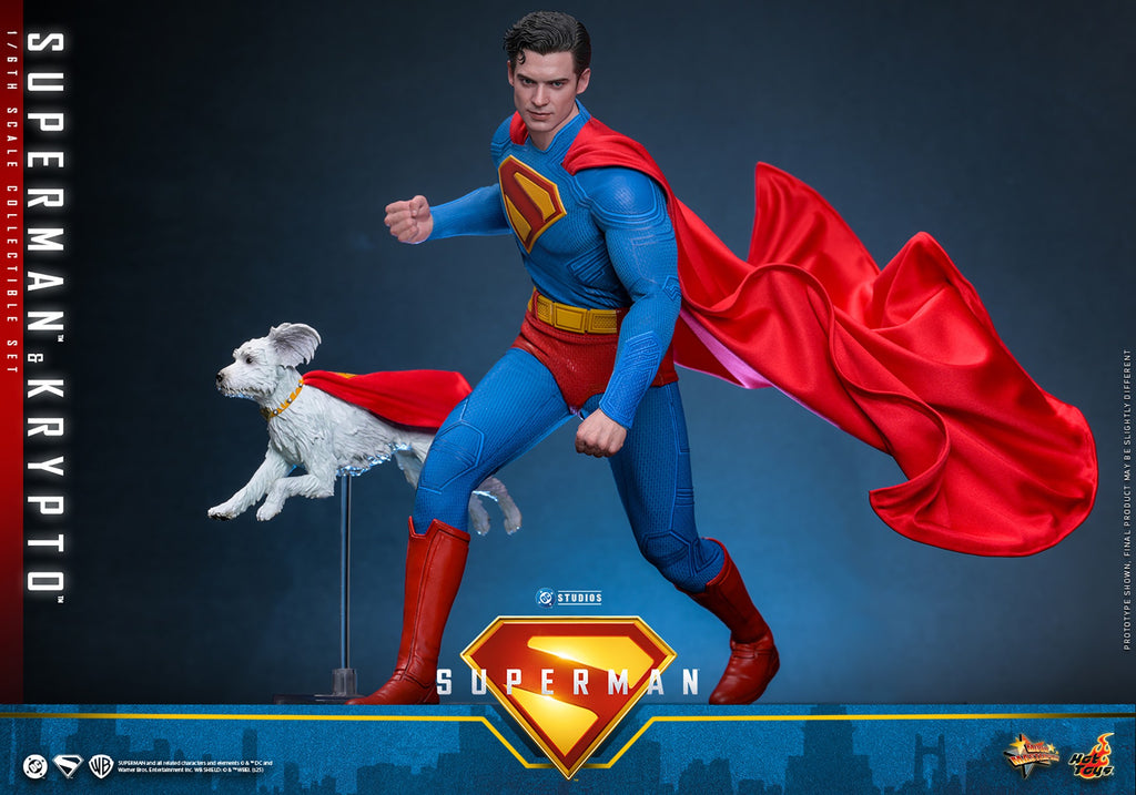 Superman & Krypto DC Sixth Scale Figure Set
