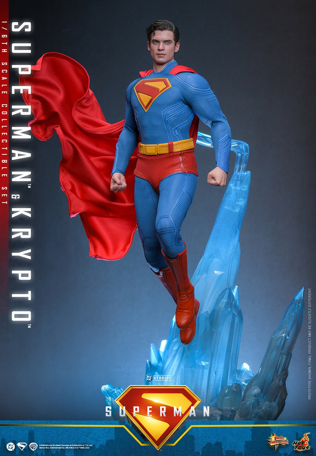 Superman & Krypto DC Sixth Scale Figure Set