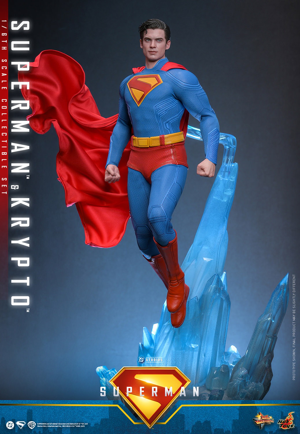 Superman & Krypto DC Sixth Scale Figure Set