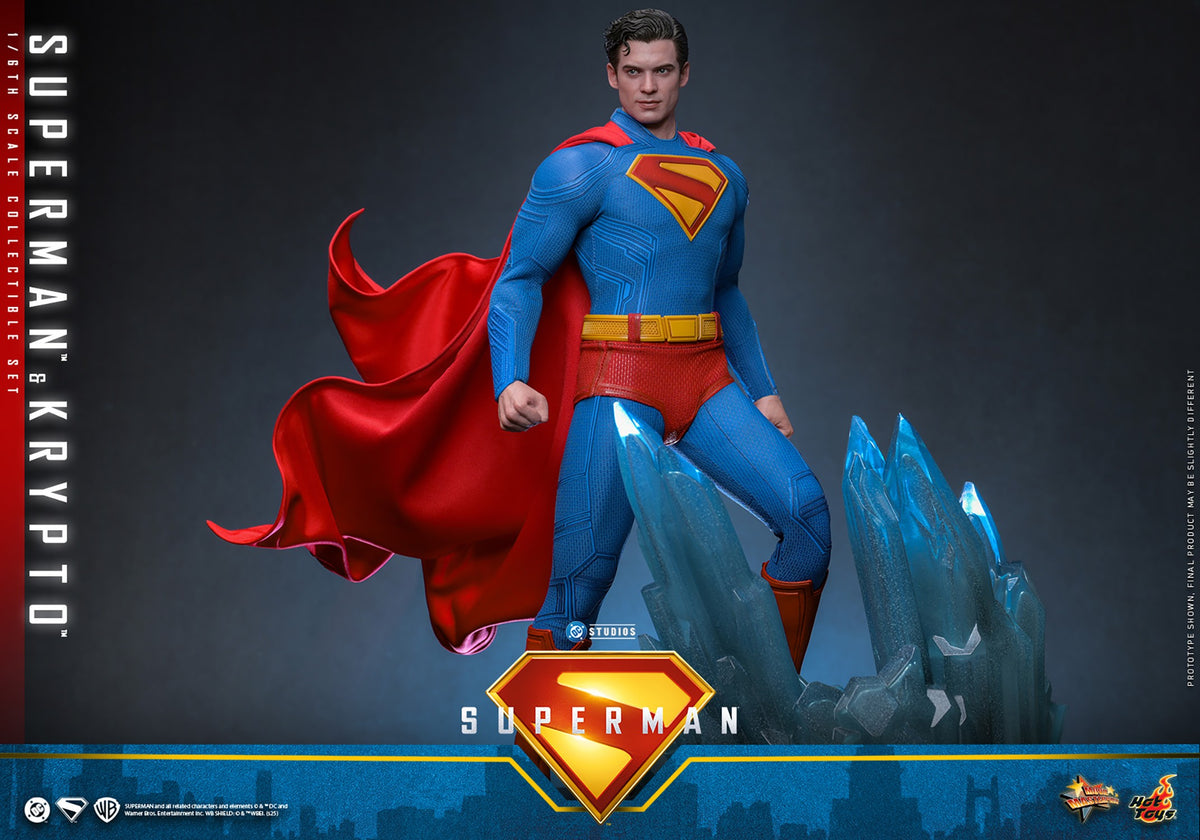 Superman & Krypto DC Sixth Scale Figure Set