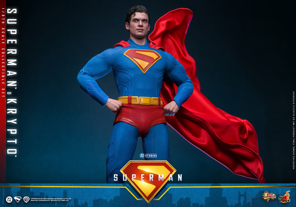 Superman & Krypto DC Sixth Scale Figure Set