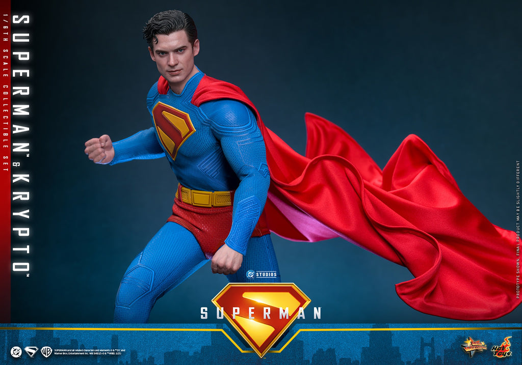 Superman & Krypto DC Sixth Scale Figure Set