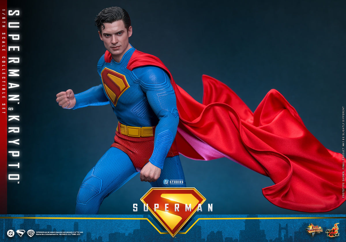 Superman & Krypto DC Sixth Scale Figure Set