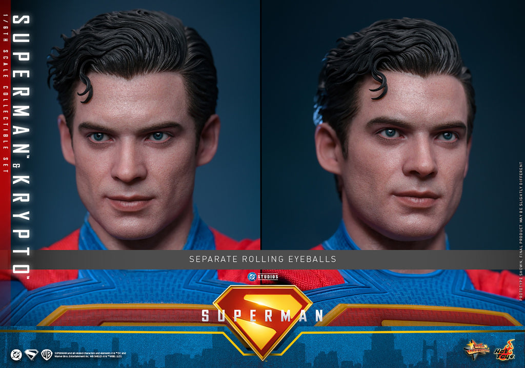 Superman & Krypto DC Sixth Scale Figure Set