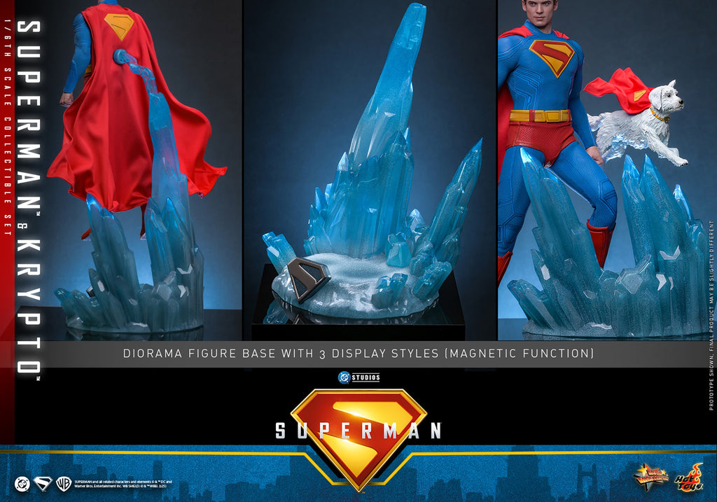 Superman & Krypto DC Sixth Scale Figure Set