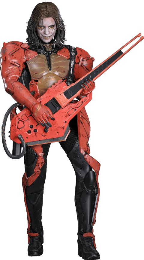 Higgs Death Stranding Sixth Scale Figure