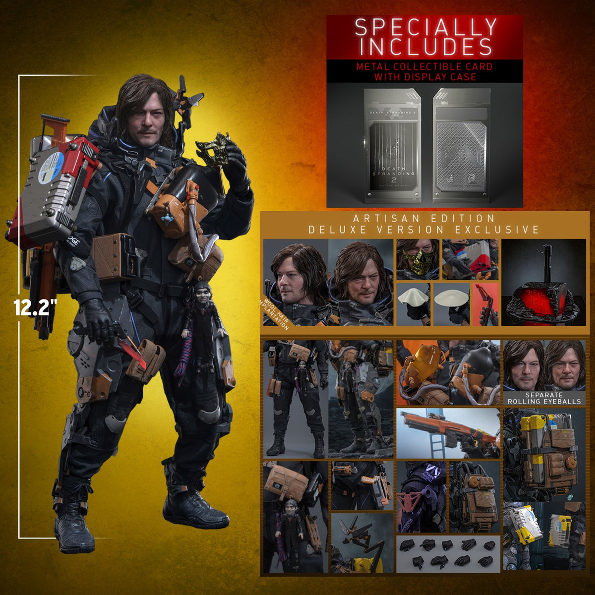 Sam Death Stranding Sixth Scale Figure