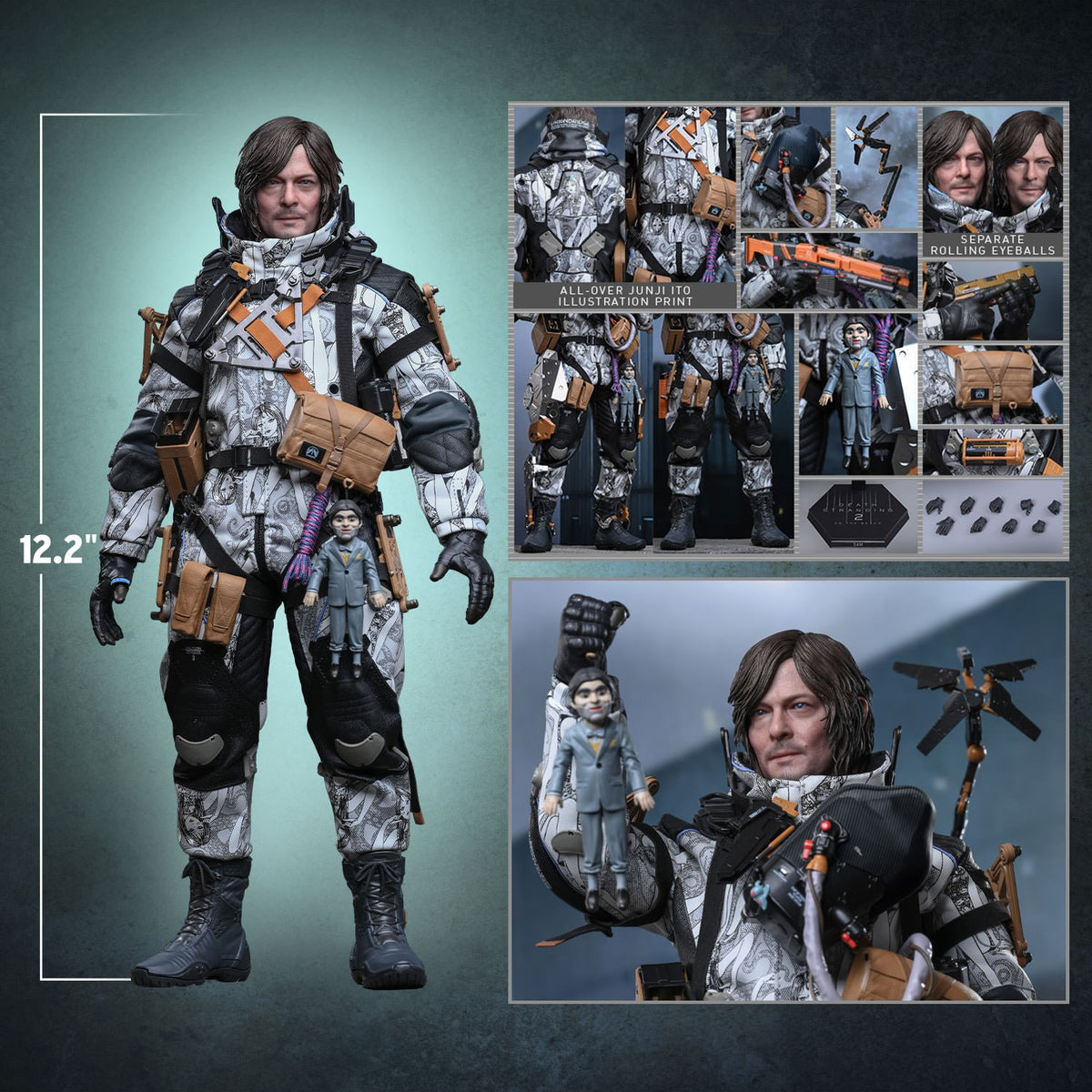Sam (Junji Ito Suit) Death Stranding Sixth Scale Figure
