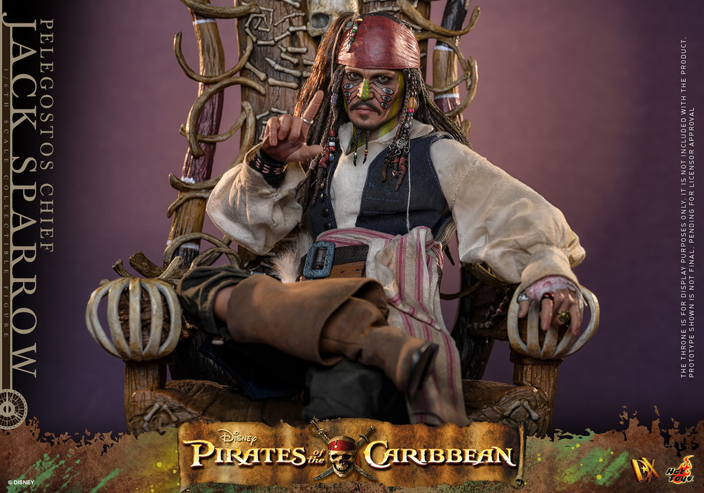 Pelegostos Chief Jack Sparrow Disney Sixth Scale Figure
