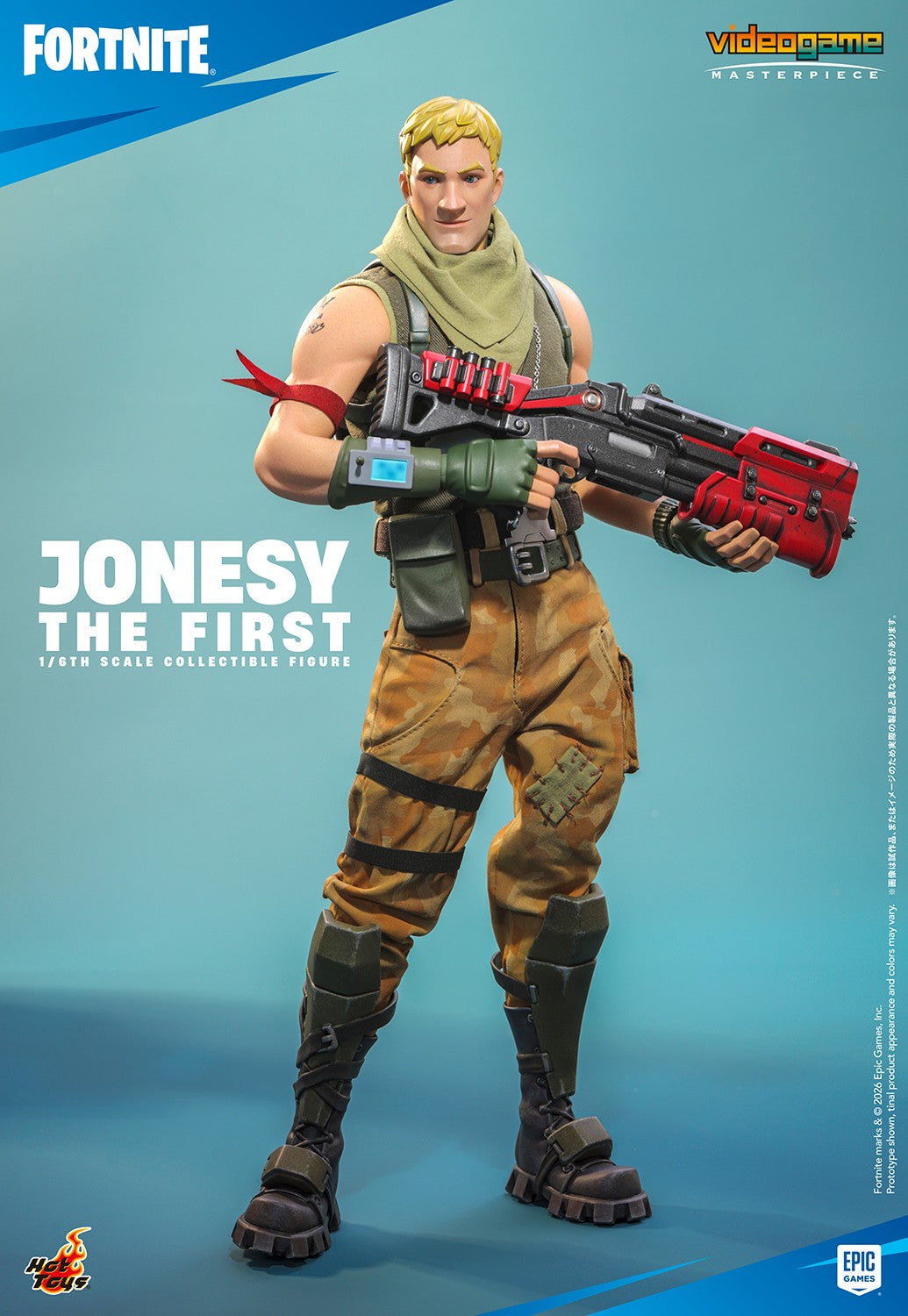 Jonesy The First Fortnite Sixth Scale Figure