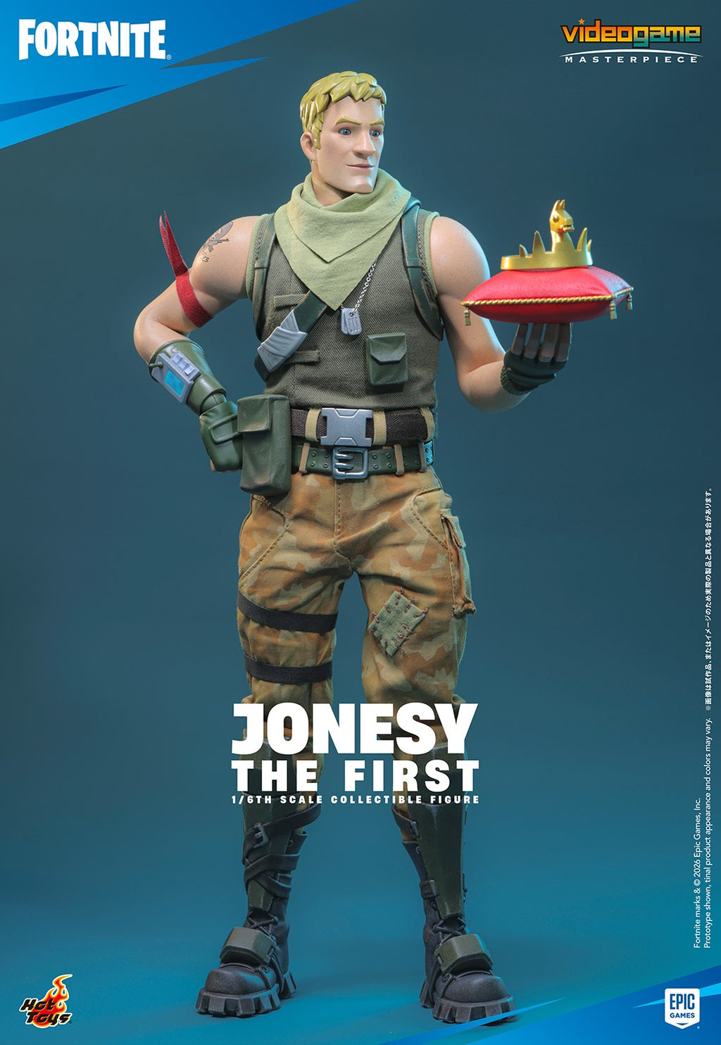 Jonesy The First Fortnite Sixth Scale Figure