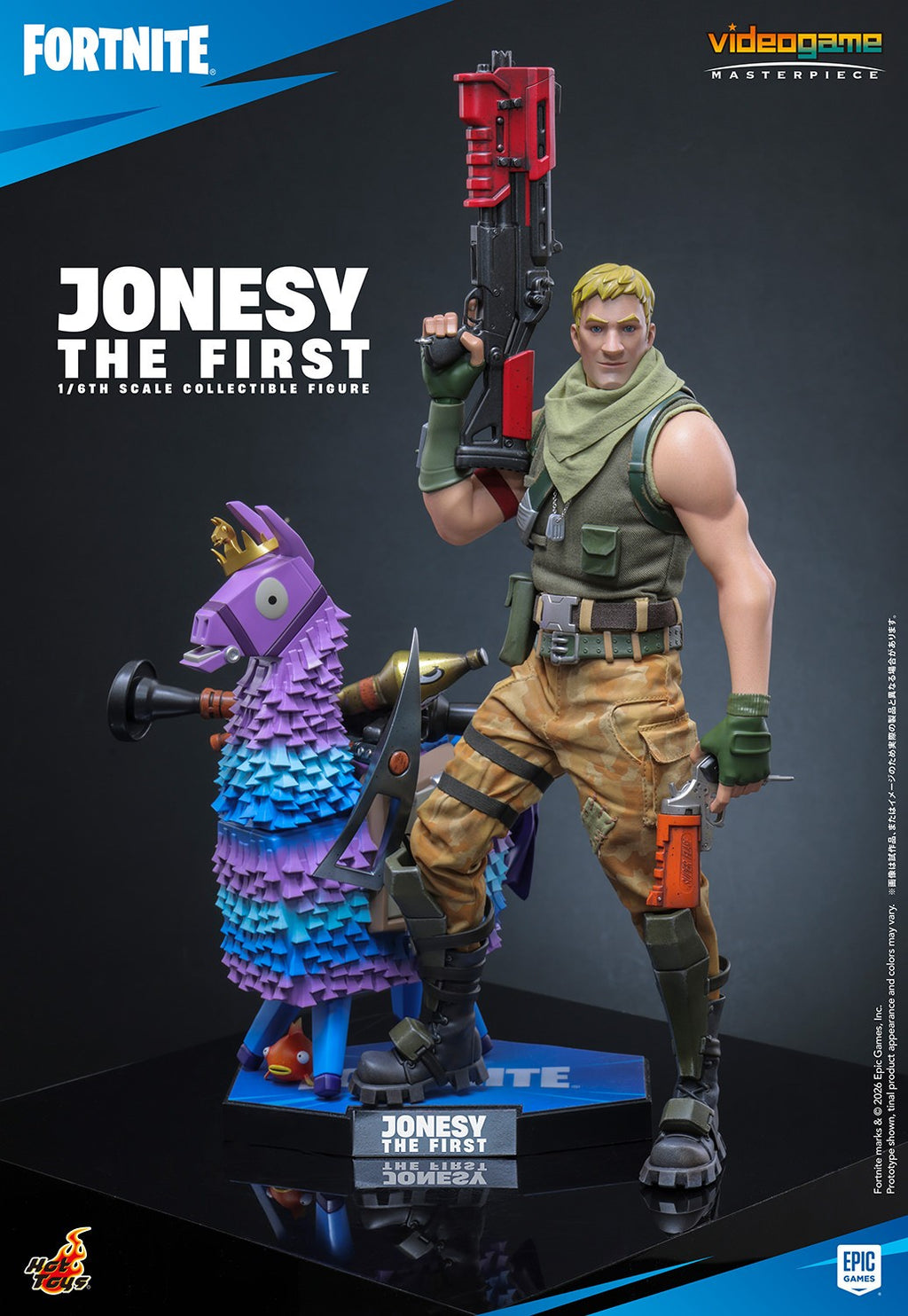 Jonesy The First Fortnite Sixth Scale Figure