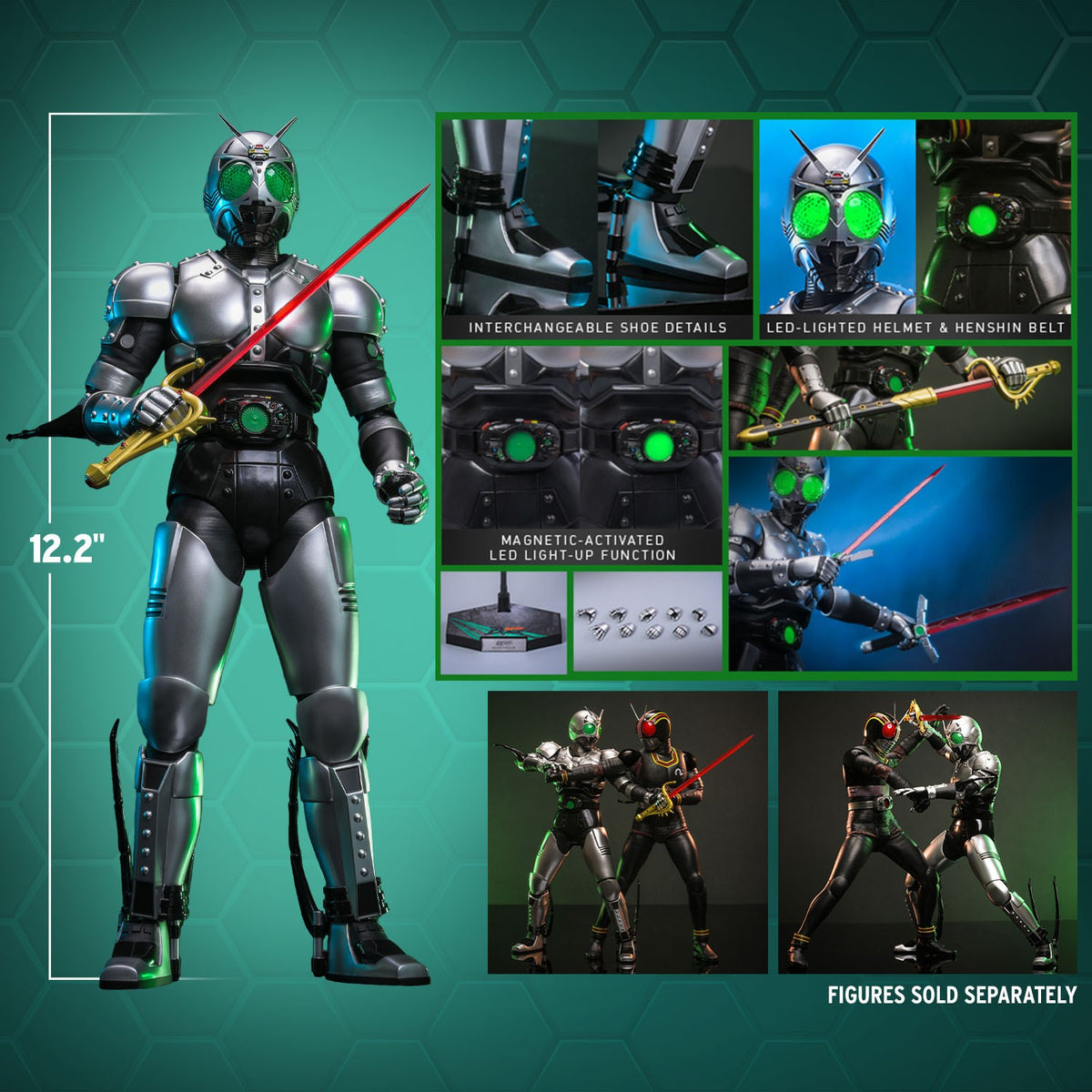 Shadow Moon Kamen Rider Sixth Scale Figure