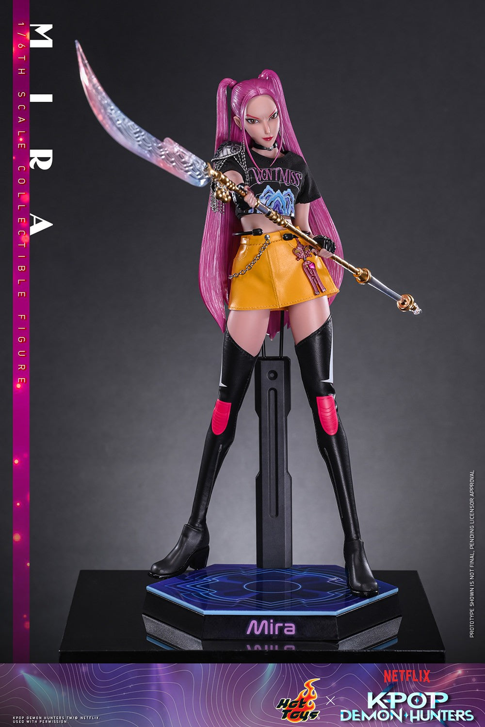 Rumi KPop Demon Hunters Sixth Scale Figure