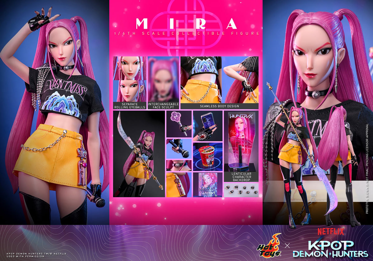 Rumi KPop Demon Hunters Sixth Scale Figure
