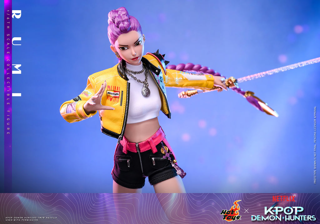 Rumi KPop Demon Hunters Sixth Scale Figure