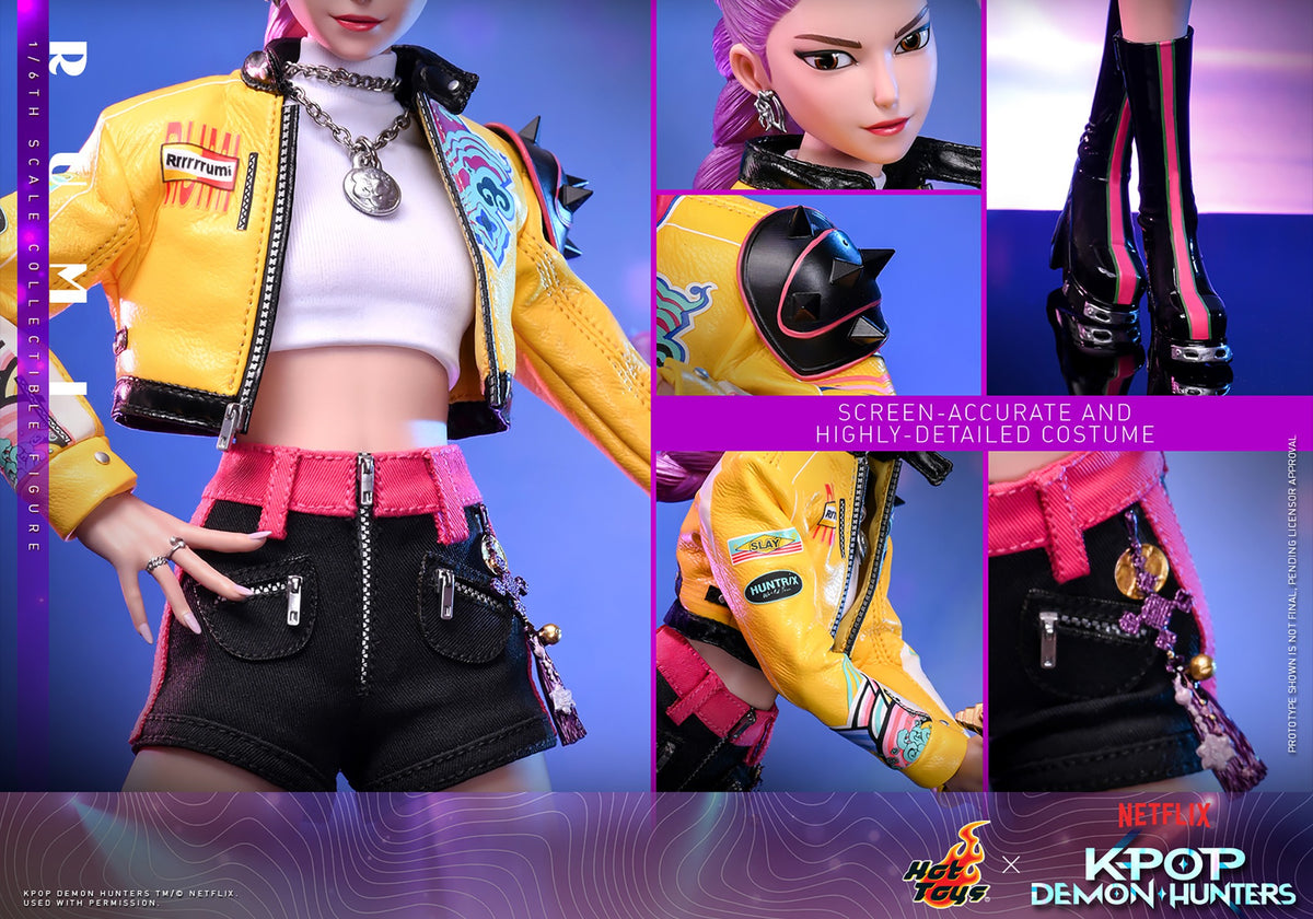Rumi KPop Demon Hunters Sixth Scale Figure