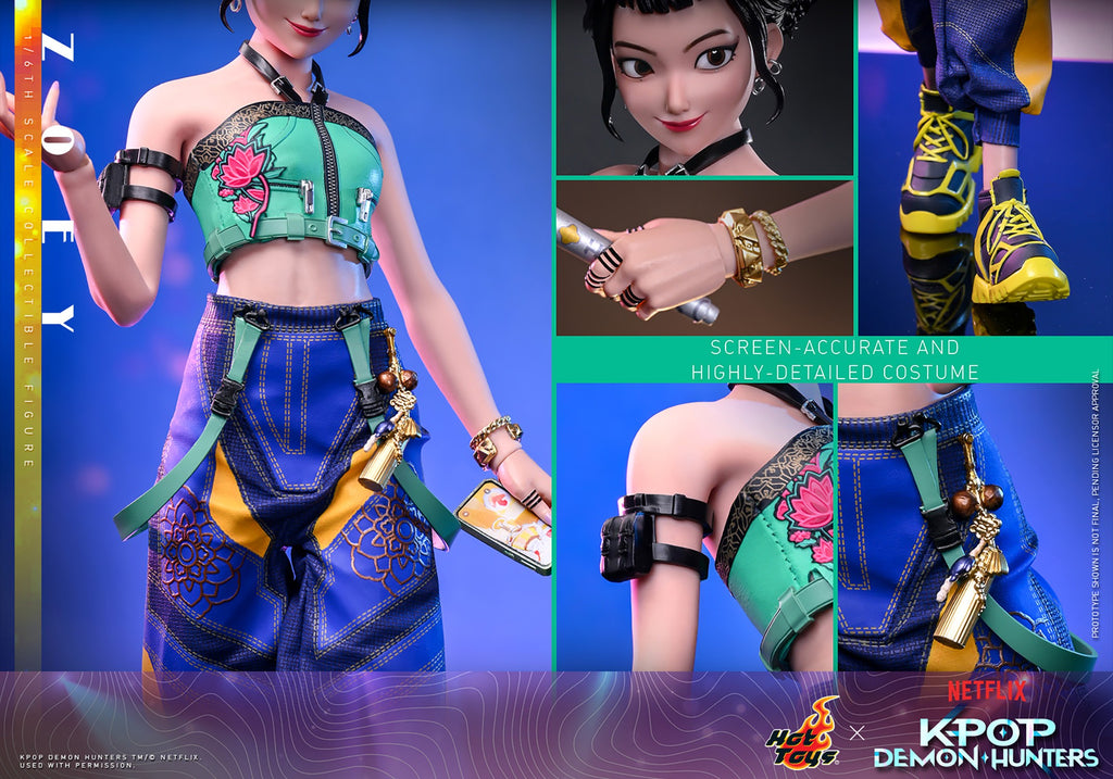 Rumi KPop Demon Hunters Sixth Scale Figure