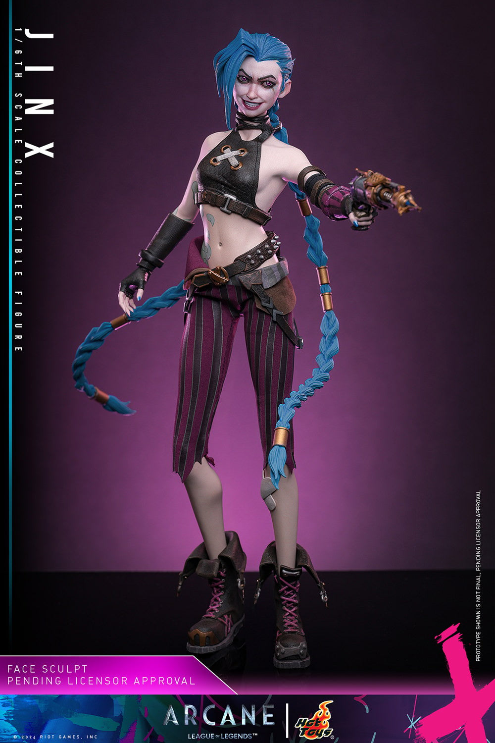 Jinx League of Legends Sixth Scale Figure