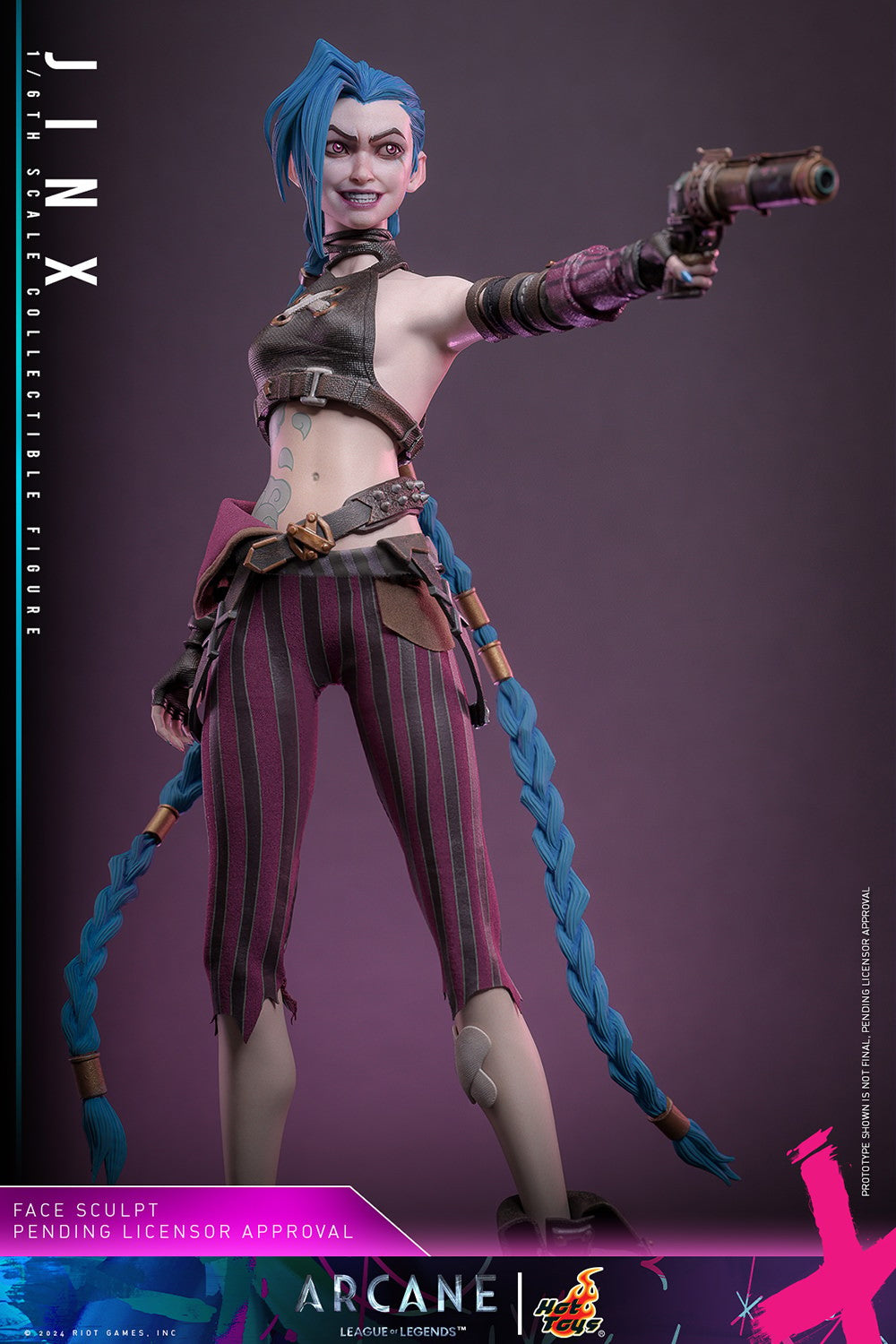 Jinx League of Legends Sixth Scale Figure
