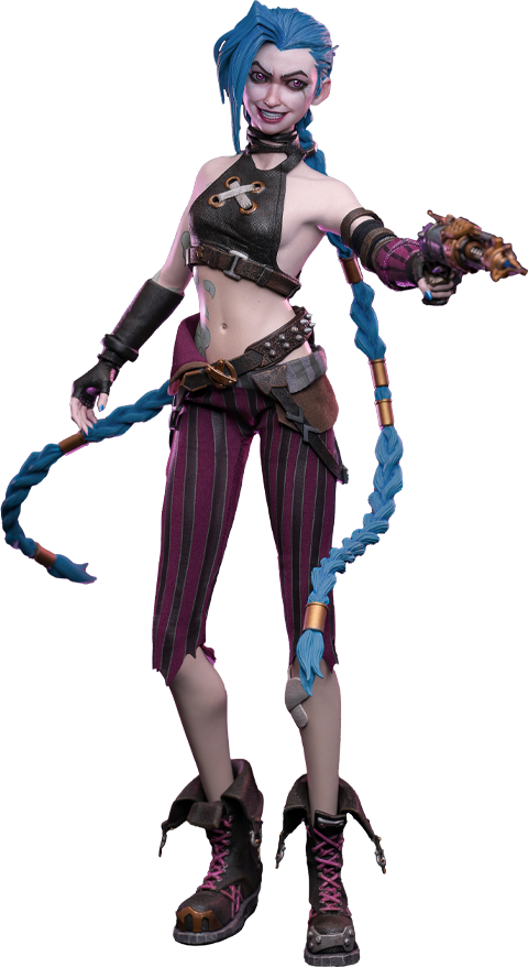 Jinx League of Legends Sixth Scale Figure