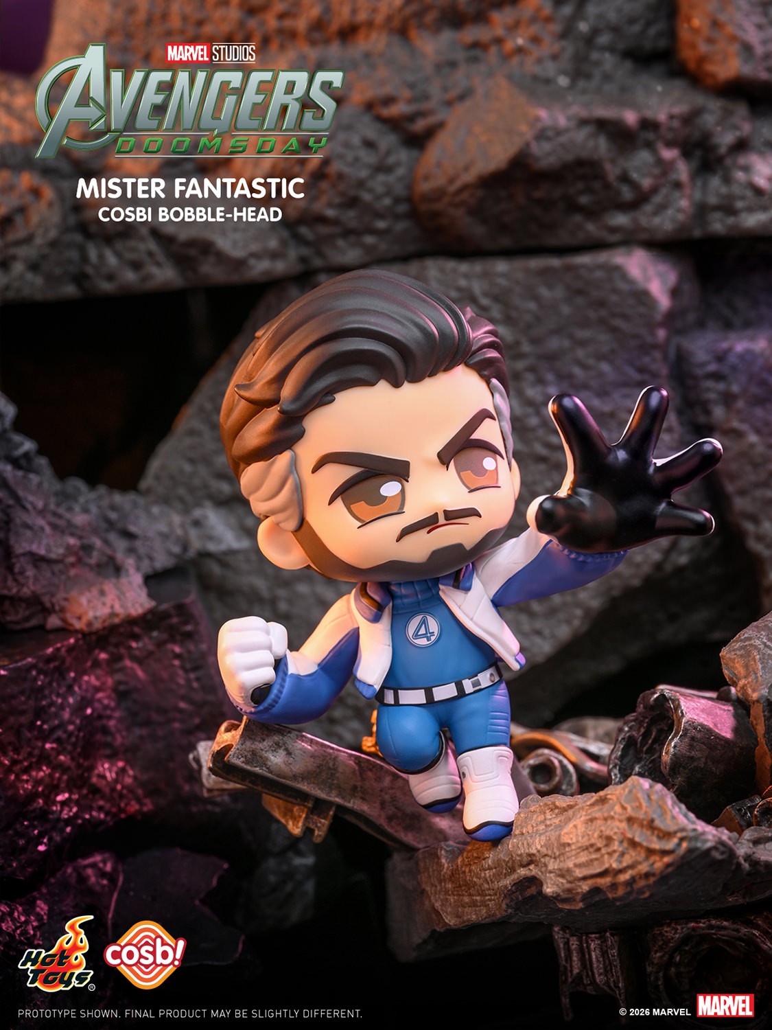 Avengers: Doomsday Cosbi Bobble-Head Collection Marvel Blind Box Set