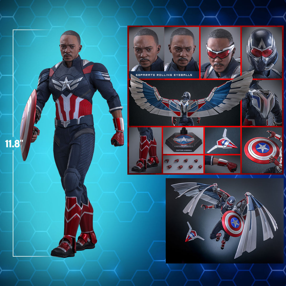 Captain America Marvel Sixth Scale Figure