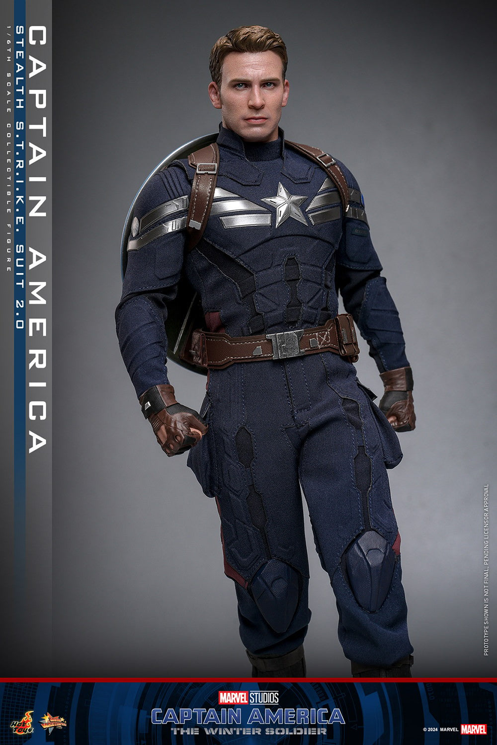 Captain America (Stealth S.T.R.I.K.E. Suit) 2.0 Marvel Sixth Scale Figure