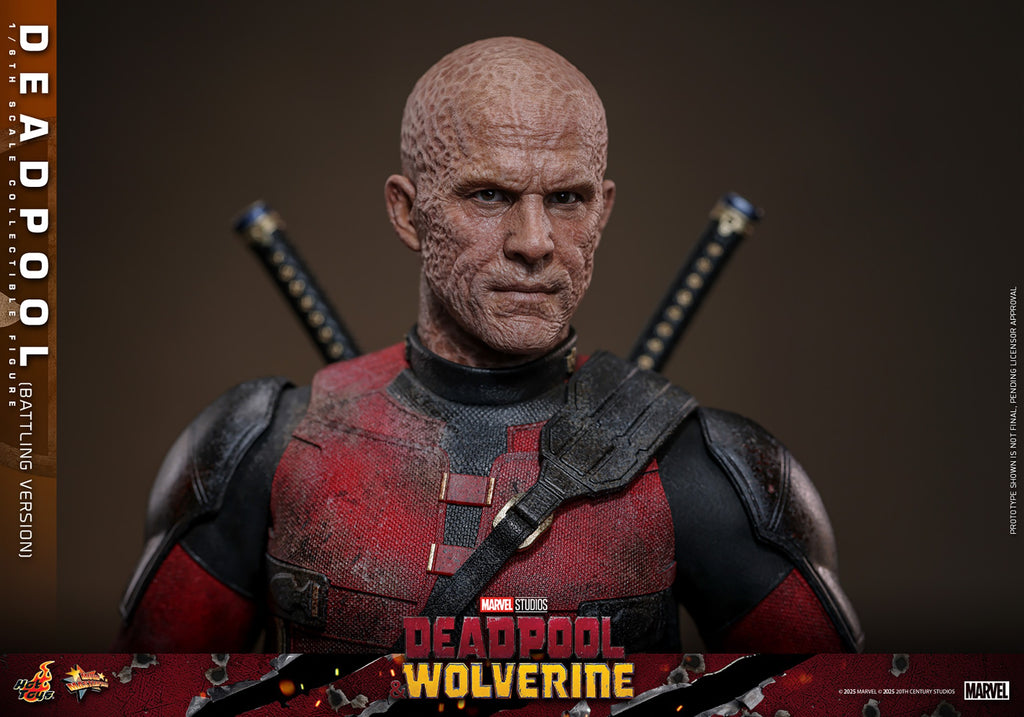 Deadpool (Battling Version) Marvel Sixth Scale Figure