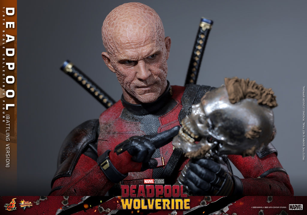 Deadpool (Battling Version) Marvel Sixth Scale Figure