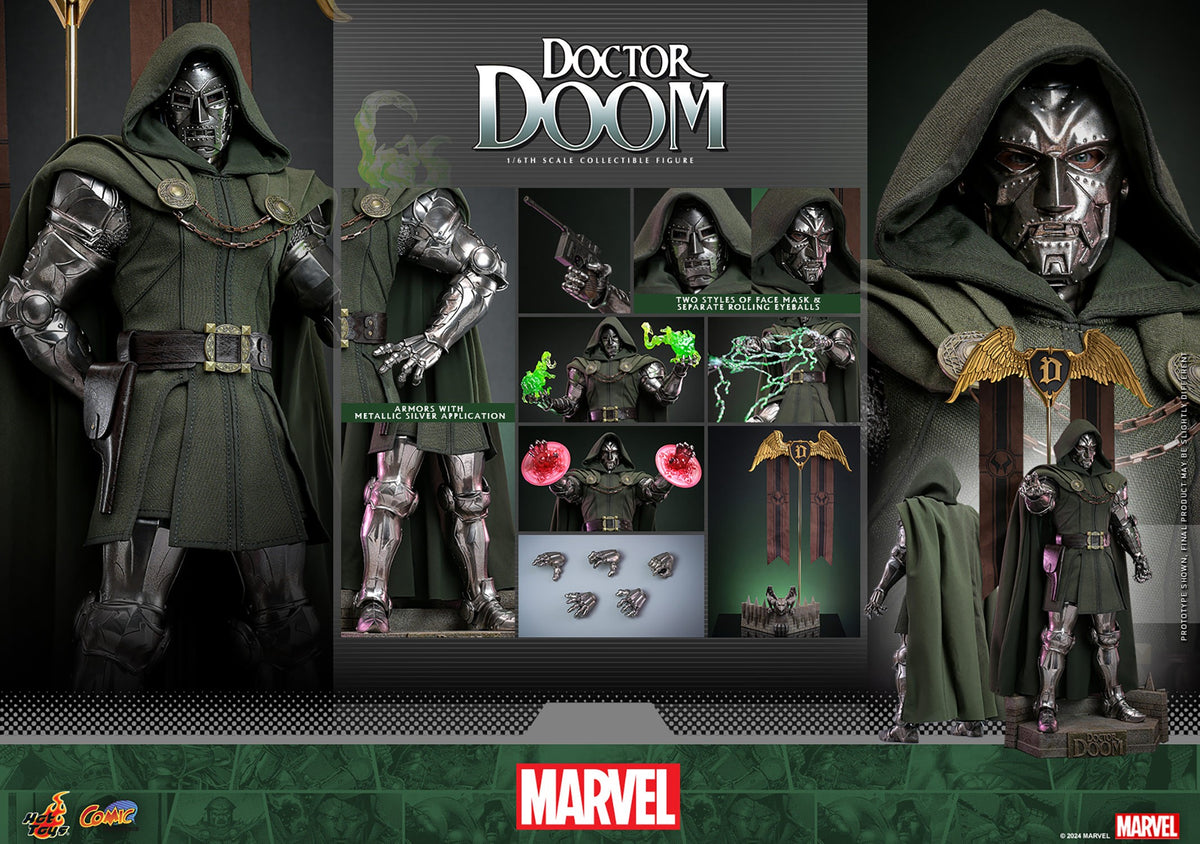 Doctor Doom Marvel Sixth Scale Figure