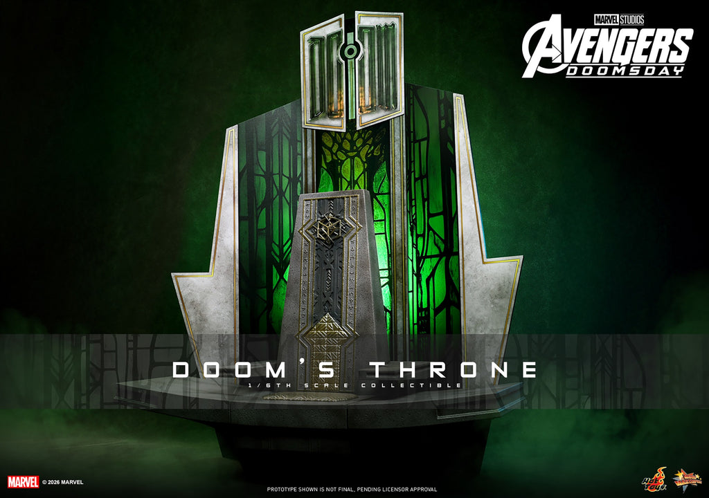 Doom's Throne Marvel Sixth Scale Figure Accessory